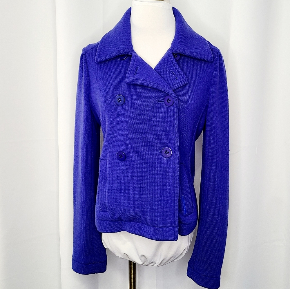 ESCADA SPORT Cashmere Blend Double Breasted Blazer